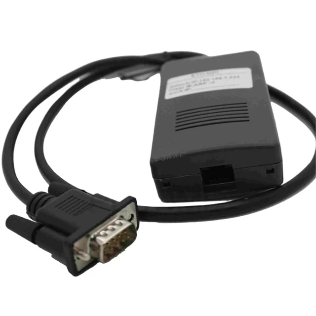 Alt view image 2 of 3 - Portable ETH-MPI/DP Programming Cable Ethernet to MPI DP for S7-300/400 Profinet Win10 No Driver Needed