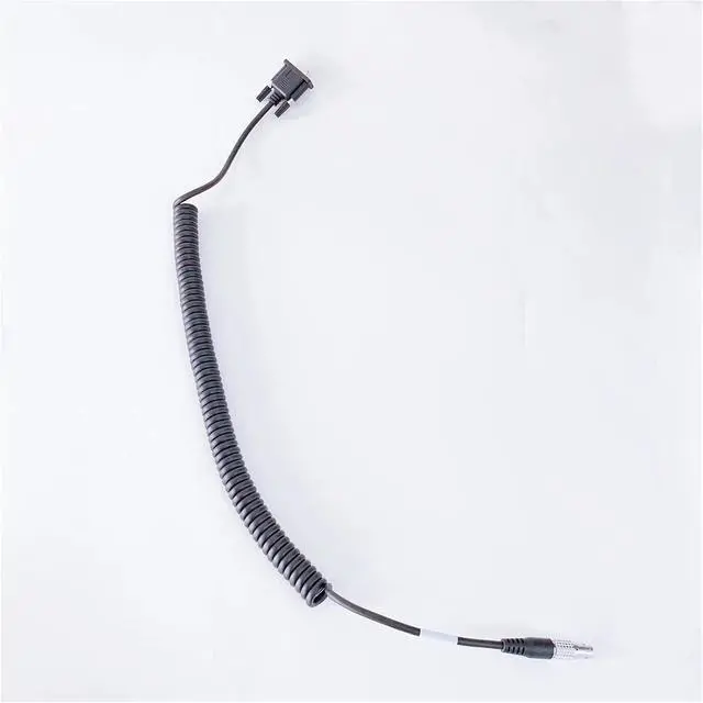 Alt view image 4 of 6 - Data Cable GEV162 733282 Spring Cable Applicable to Total Station or GNSS 8pin Connect RS232 Port