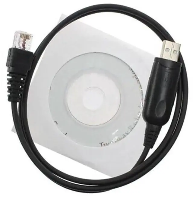 Alt view image 6 of 6 - 1pc RJ45 USB Programming Cable for TK868G TK-8180 TK-860 TK-860G TK-862 TK-862G Two Way Radios