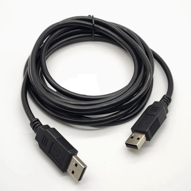 Alt view image 5 of 6 - USB NMC-2.5m USB 2.0 to USB 2.0 Serial Communication PC to PC Data Transmission Communication Cable with FT232R Chipset 2.5Meter