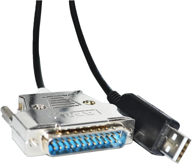 Alt view image 2 of 5 - F/;TD/;1 FT232RL USB RS232 to DB25 D-SUB 25PIN Adapter Serial Communication Cable Fit Compatible SHIMADZU Analytical Balance Electronic Scale(3m)