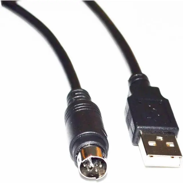 Alt view image 5 of 6 - USB to Serial Converter USB to MINI DIN 6 PIN MD6 Male Program Upgrade Cable for Automobile,USB A MINI-DIN 6PIN Inspection DST010 KABLE(3.6m)