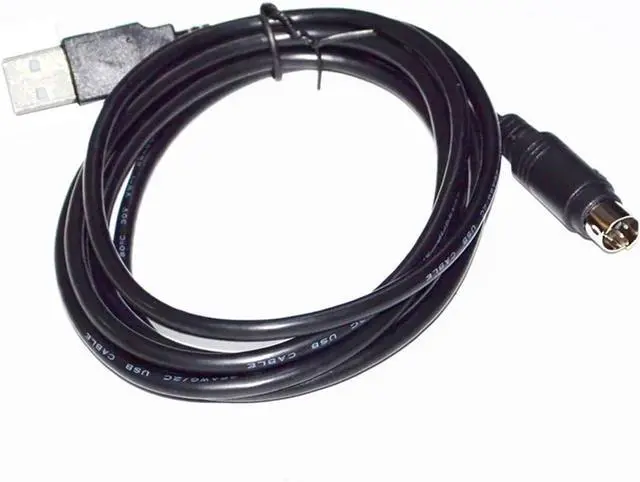 Alt view image 2 of 6 - USB to Serial Converter USB to MINI DIN 6 PIN MD6 Male Program Upgrade Cable for Automobile,USB A MINI-DIN 6PIN Inspection DST010 KABLE(3.6m)