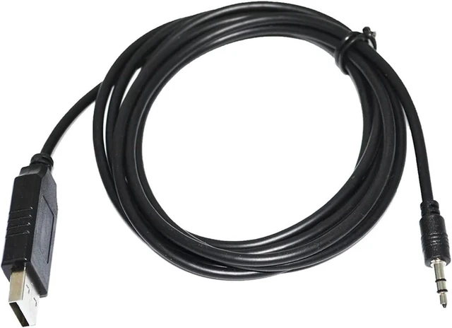 Main image of F/;TD/;1 USB PG-4W Programming Cable Compatible with The TH-D7 TH-D7A TH-D7A(G) TH-D7E TH-D7E(G) to PC with USB RS232 to 2.5MM TRS Jack p/Lug(1.8m,FTDI FT232RL CHIP)