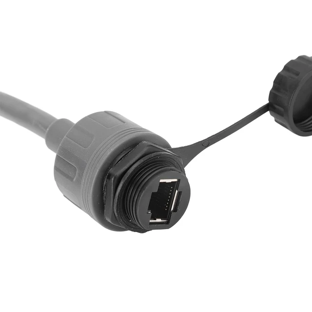 Alt view image 7 of 7 - Sorandy SPX to RJ45 Coupler Cable, IP68 Ethernet Adapter 1200Mbps Cable, Rain Proof Kit Ethernet for Flat High Performance Router