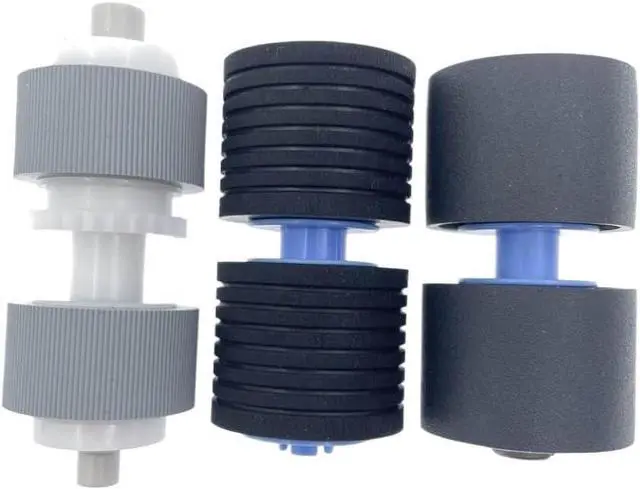 Alt view image 3 of 5 - Replacement Roller Kit with Pickup Feed and Retard Rollers - Compatible with DR-G1100, DR-G1130, DR-G2090, DR-G2110, DR-G2140-8262B001AA