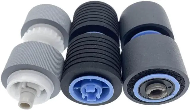 Alt view image 5 of 5 - Replacement Roller Kit with Pickup Feed and Retard Rollers - Compatible with DR-G1100, DR-G1130, DR-G2090, DR-G2110, DR-G2140-8262B001AA