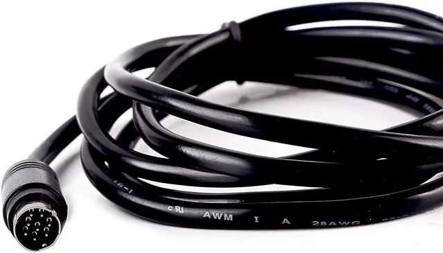 Alt view image 3 of 3 - Mini DIN 8 pin Male MD8 Male to Male M-M Extension Straight Connecter Adapter Cable(20m)