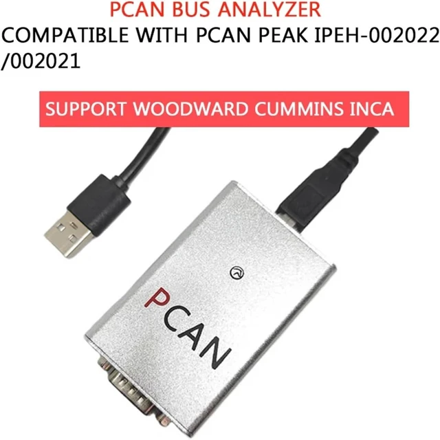 Alt view image 2 of 5 - USB to Pcan Analyzer Module Peak Can Communication Line Box Energy USB Same-Star Canbus Card(Isolation,Without OBD Cable)