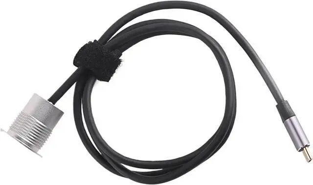 Alt view image 4 of 5 - USB USBC Type C Typec Female to Female F-F Panel Mount Extention Round Metal Adapter