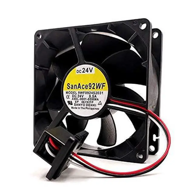 Alt view image 2 of 4 - 929232mm 24V 0.5A Fanuc Fan A90L-0001-0598#A for Desktop