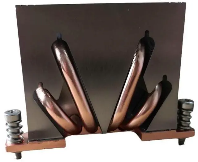 Alt view image 3 of 3 - Copper Aluminum Hydraulic CPU Radiator 1156 Ultra-Quiet Fan