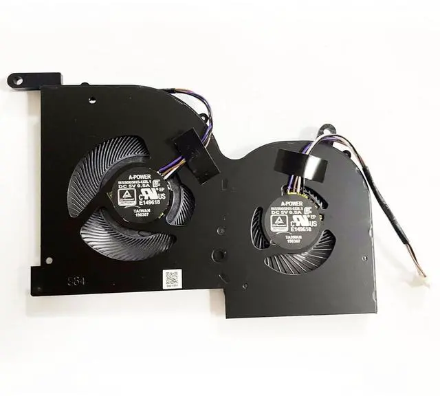 Alt view image 5 of 6 - CPU+GPU Cooling Fan for MSI Stealth GS66 WS66 MS-16V4 16V4-G-CW | 11UG 11UE 11UH 11UMT 11UKT Creator 15 OLED BS5005HS-U4Q 16V4-CPU BS5005HS-U3J 16V4-G-CCW