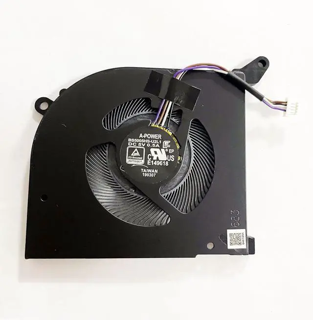 Alt view image 6 of 6 - CPU+GPU Cooling Fan for MSI Stealth GS66 WS66 MS-16V4 16V4-G-CW | 11UG 11UE 11UH 11UMT 11UKT Creator 15 OLED BS5005HS-U4Q 16V4-CPU BS5005HS-U3J 16V4-G-CCW