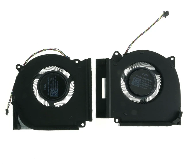 Alt view image 2 of 6 - Replacement Parts CPU and GPU Cooling Fan for Asus G713PV G713PU G713PI Series FQLP DFSCL42P06593Q FQLN DFSCL42P16593Q 12V 0.6A Fan 13NR0C50P01011, 13NR0C50P02011