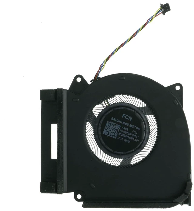 Alt view image 6 of 6 - Replacement Parts CPU and GPU Cooling Fan for Asus G713PV G713PU G713PI Series FQLP DFSCL42P06593Q FQLN DFSCL42P16593Q 12V 0.6A Fan 13NR0C50P01011, 13NR0C50P02011
