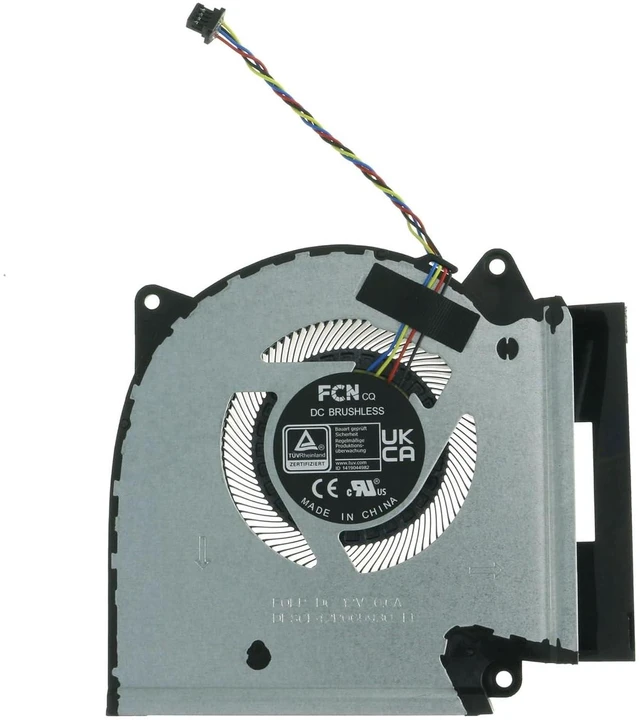 Alt view image 5 of 6 - Replacement Parts CPU and GPU Cooling Fan for Asus G713PV G713PU G713PI Series FQLP DFSCL42P06593Q FQLN DFSCL42P16593Q 12V 0.6A Fan 13NR0C50P01011, 13NR0C50P02011