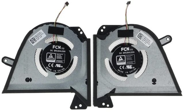 Main image of CPU GPU Cooling Fan for ASUS Zephyrus G15 GA503QC GA503QE GA503QM GA503QR GA503QS Zephyrus M16 GU603HE GU603HM GU603HR 12V 1A FN22 13NR04J0T04211 DFSCK221051824 FN23 13NR04J0T03211 DFSCK221151812