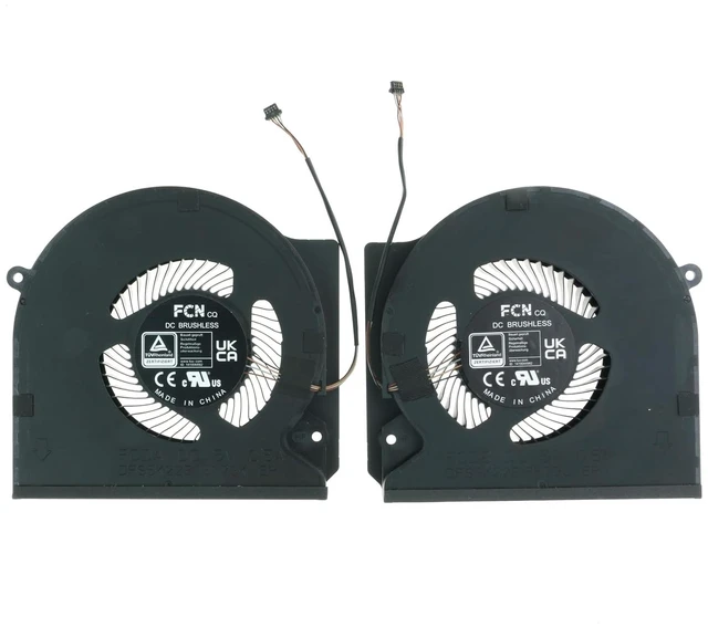 Main image of Replacement CPU+GPU Cooling Fan for Razer Blade 16 RZ09-0483 RZ09-0483TEH3 RZ09-0483UWJ4-R3W1 16 Inch Gaming FQDA DFS5K22B05673K FQDB DFS5K22B15673J 14051470