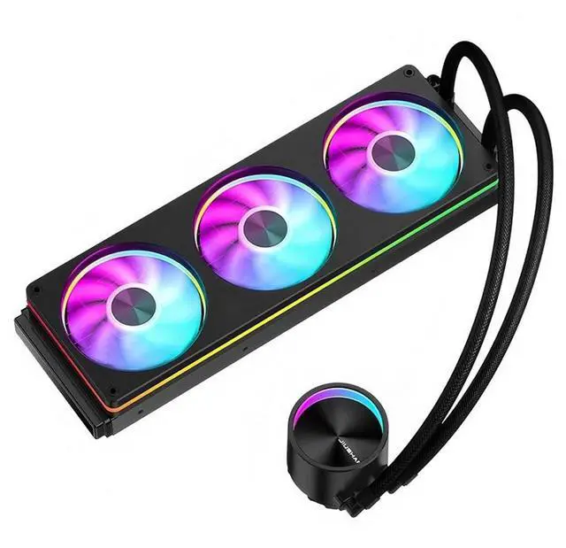 Alt view image 5 of 7 - Quiet 360mm Liquid Cooling Device with 2500 Cycles Motor and Multiple Mounting Preferences ARGB Water Refrigerator
