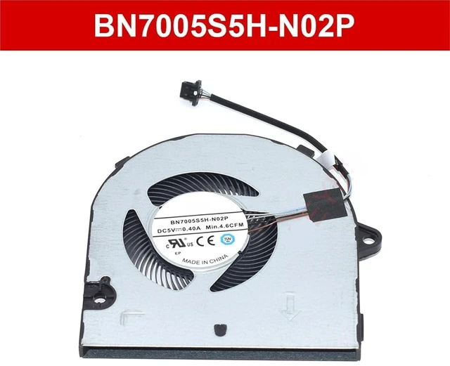 Alt view image 2 of 4 - CPU Fan YD29T for 3420 3520 E3420 E3520 Laptop Cooler DC5V 4Pins EG50050S1-CH80-S9A 0YD29T BN7005S5H-N02P 0.4A