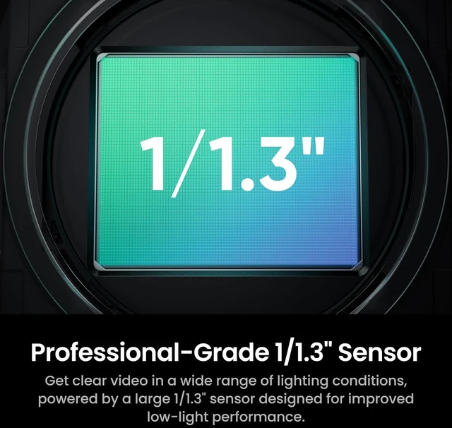 Alt view image 2 of 7 - Insta360 Link 2 Pro 4K PTZ Webcam for PC/Mac, 1/1.3 Sensor, Low-Light, AI Tracking, HDR, Directional Noise-Canceling Mics, Supports Stream Deck, Zoom, Teams, Twitch for Streaming or Meetings