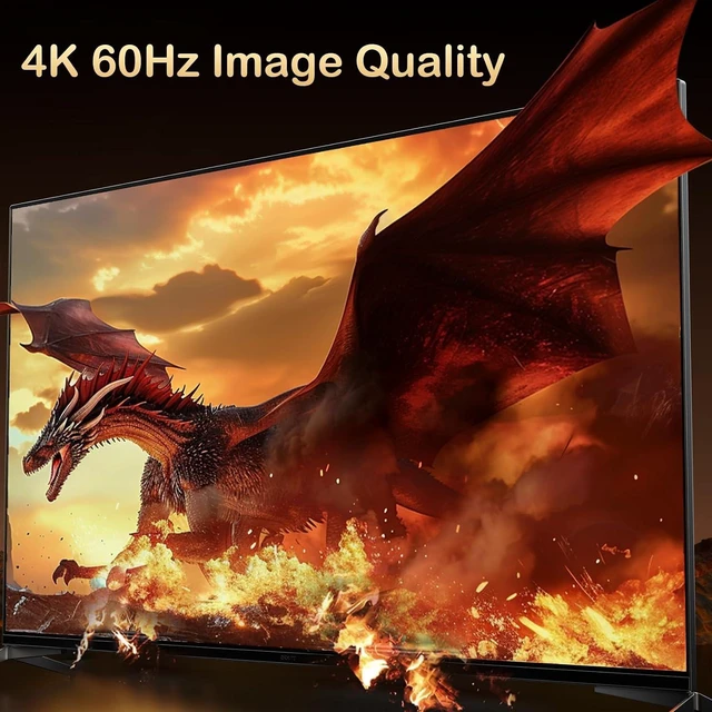 Alt view image 7 of 7 - KAGO 8-Port 4K@60Hz HDMI Switcher Box with IR Remote