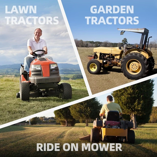 Alt view image 6 of 7 - UPLUS U1 Riding Lawn Mower Battery, 12V 360CCA for Garden Tractors