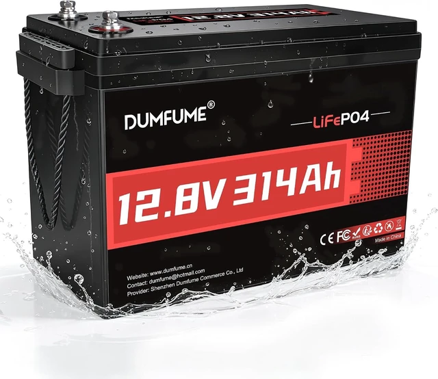 Main image of 12V 314Ah LiFePO4 Lithium Battery With 4019.2Wh Energy