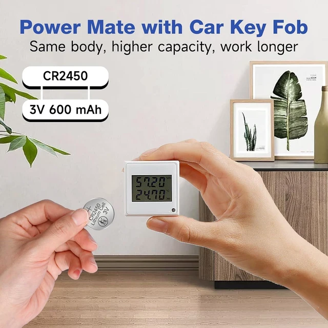 Alt view image 4 of 6 - CR2450 Lithium Battery 3 Volt 600mAh Coin Button Cell 100 Pack