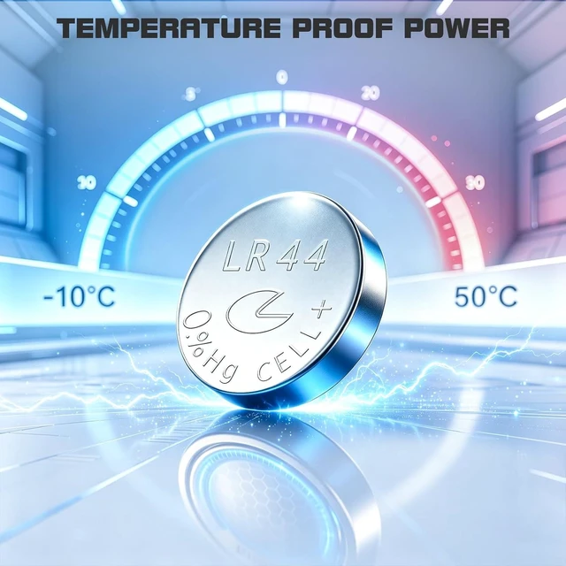 Alt view image 6 of 7 - LR44 Watch Battery 1.5V: 357 Alkaline Coin 100 Pack