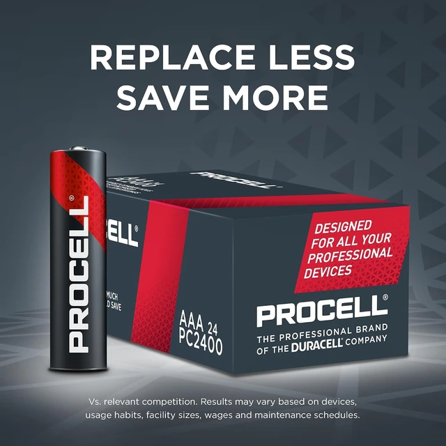 Alt view image 7 of 7 - PROCELL AAA Alkaline Batteries, 1.5V Professional Batteries, 144-Count Bulk