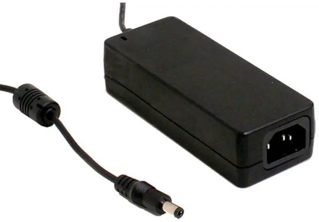 Main image of MEAN WELL 15V 4A 60W Class 1 AC-DC Single Output Medical Power Supply with 2.1mm Plug
