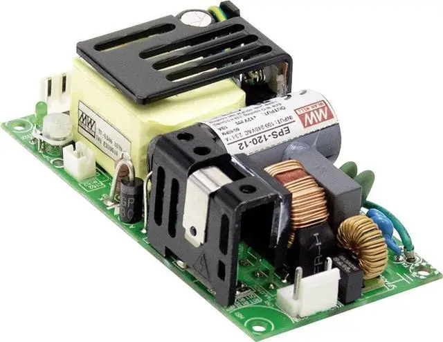 Main image of Mean Well EPS-120-24 AC Power Supply Unit, Open Frame 25.2 V/DC 5 A Output Voltage Adjustable