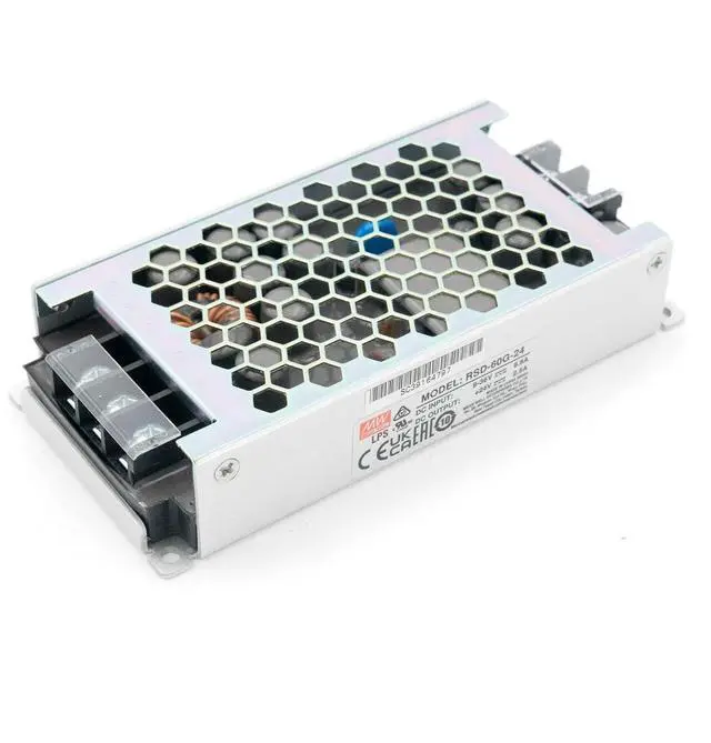 Main image of MEAN WELL RSD-60G-24 24V 2.5A 60W Reliable Railway Enclosed DC-DC Converter 9-36 Vin