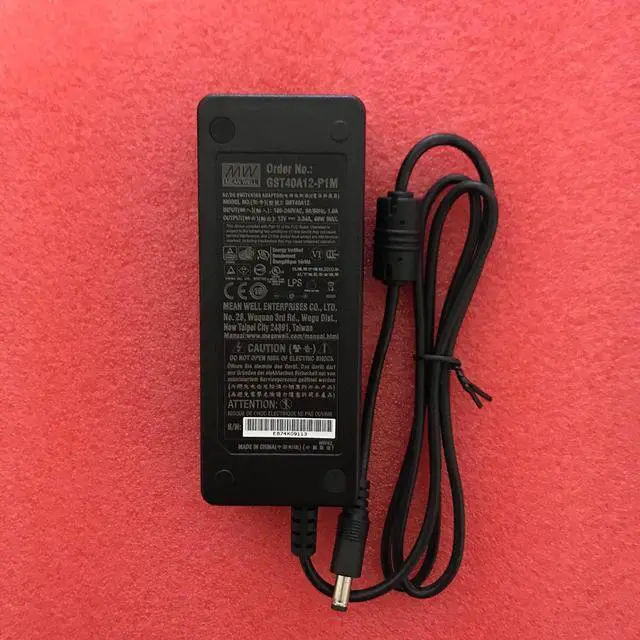 Alt view image 2 of 6 - Mean Well GST40A07-P1J 40W AC-DC Reliable Green Industrial Adaptor 7.5V/5.34A
