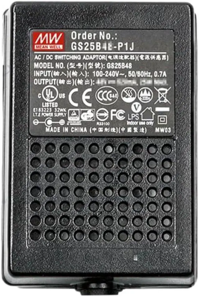 Alt view image 2 of 4 - Mean Well GS Series 25W 5V 4A Power Supply Adapter, GS25A05-P1J Industrial Switching Power Supply Driver Converter Transformer