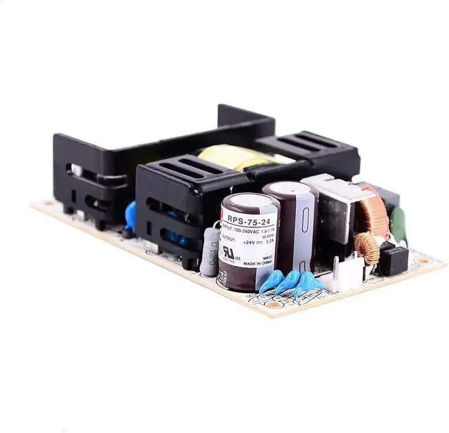 Alt view image 2 of 5 - Mean Well RPS 75W 36V 2.1A Medical Switching Power Supply RPS-75-36 PCB Type