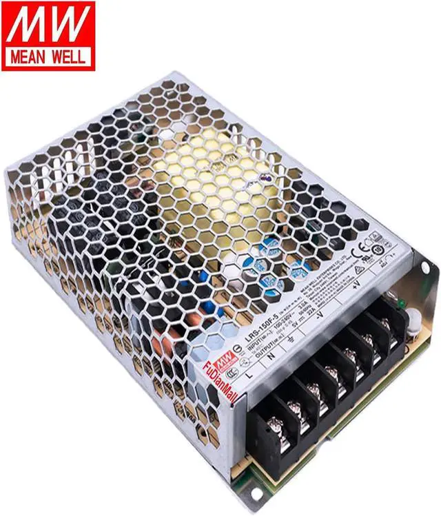 Alt view image 2 of 7 - Mean Well LRS-150F-48 150W Single Output Switching Power Supply 48V 3.3A Enclosed Type Variable DC Power Supply