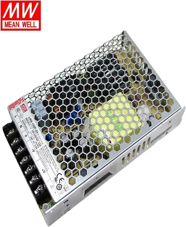 Alt view image 5 of 7 - Mean Well LRS-150F-48 150W Single Output Switching Power Supply 48V 3.3A Enclosed Type Variable DC Power Supply