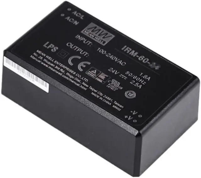 Alt view image 2 of 5 - Mean Well IRM 60W 5V 5A Switching Power Supply IRM-60-5ST Screw Terminal Type AC-DC