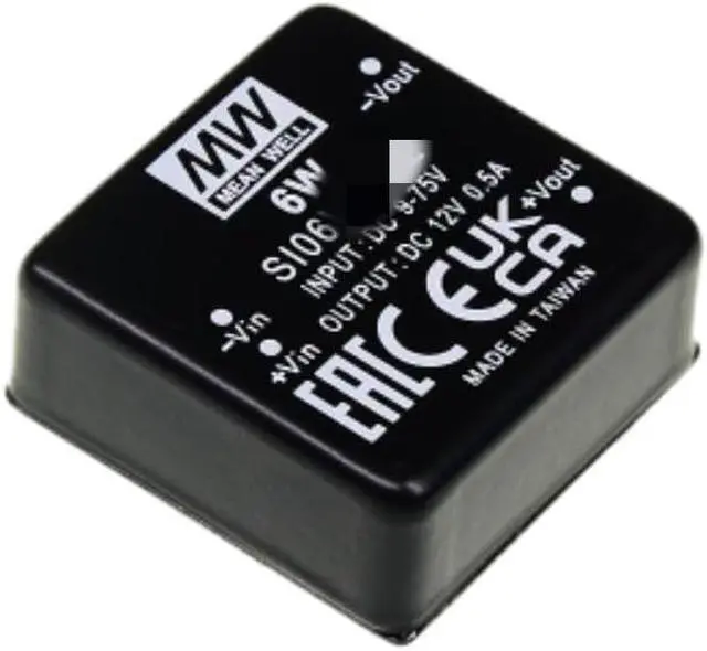 Alt view image 2 of 4 - Mean Well Power Supply Converter SI06W8-09 6W