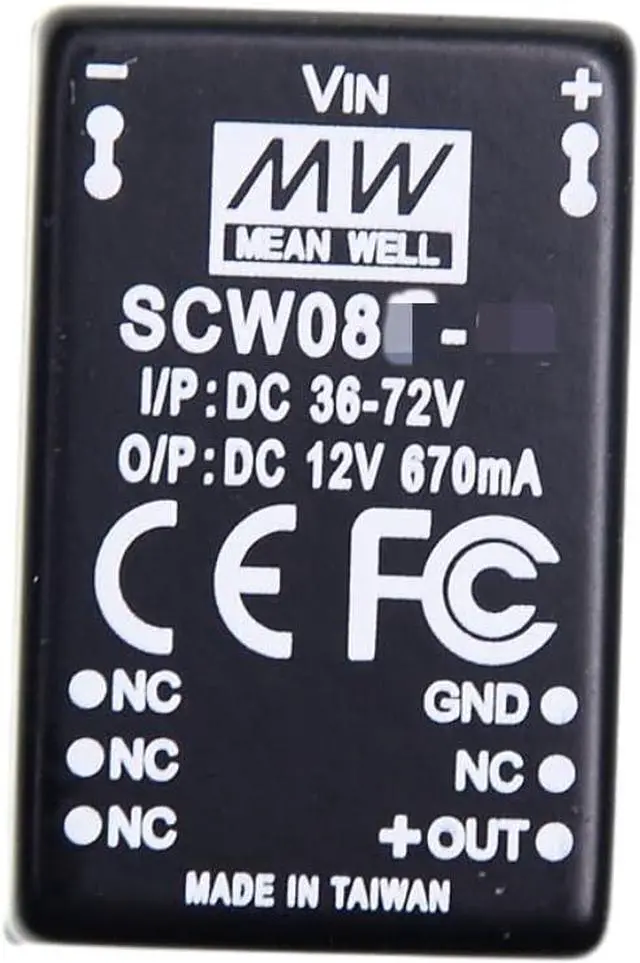Main image of Mean Well SCW 8W 5V 320-1600mA Power Supply Converter SCW08B-05 DC/DC