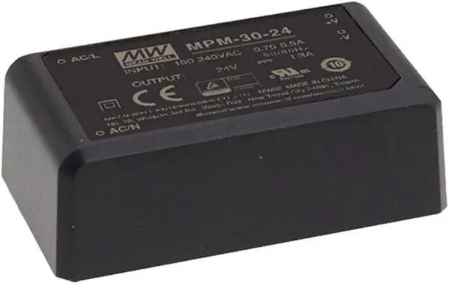 Alt view image 2 of 5 - Mean Well MPM 30W 3.3V 6A Switching Power Supply AC Single Output MPM-30-3.3