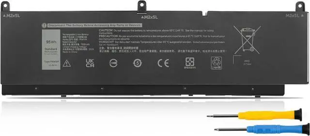 Main image of ZTHY 95Wh PKWVM Battery Replacement for Dell Precision 7550 7560 7750 7760