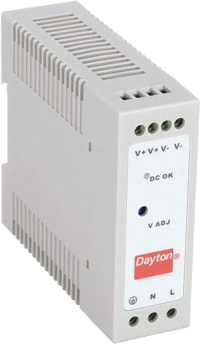 Main image of Power Supply, Din Rail, 50W, 24Vdc, Plastic