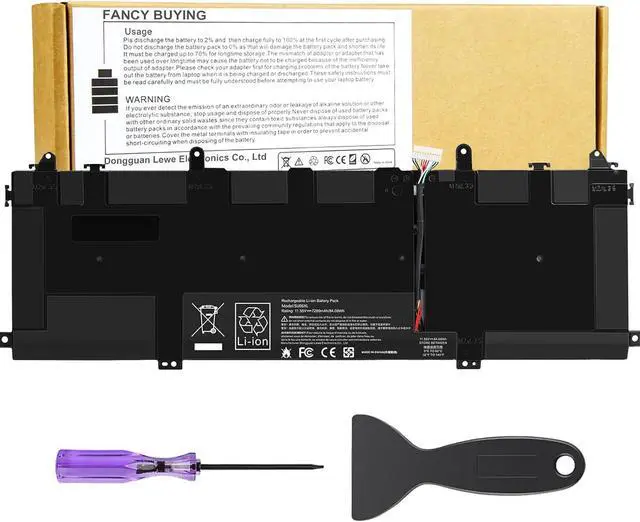 Main image of SU06XL L29184-005 Laptop Battery for HP Spectre X360 Convertible 15-df0xxx 15-df1xxx 15-df0013dx 15-df0033dx 15-df1043dx 15-df0069nr 15t-df000 15t-df100 L29048-271 SU0608XL HSTNN-DB8W SU06084XL