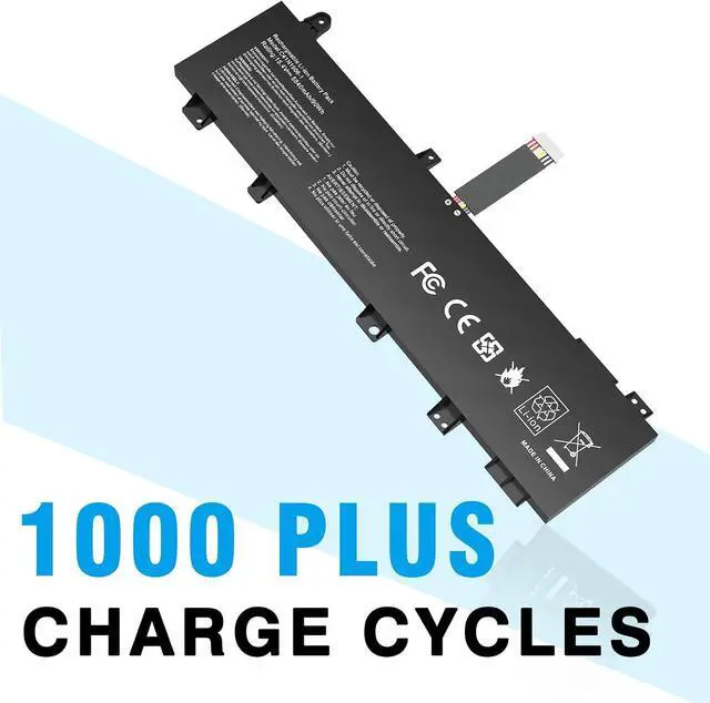 Alt view image 4 of 7 - C41N1906-1 4ICP5/63/133 Laptop Battery Replacement for ASUS TUF Gaming A17 FX706 FX706IU FX766IU FA706 FA706IU F15 FX506 FX506H FX506L FA506 FA50IV FA566IV Series (Long Cable) 15.4V 90Wh