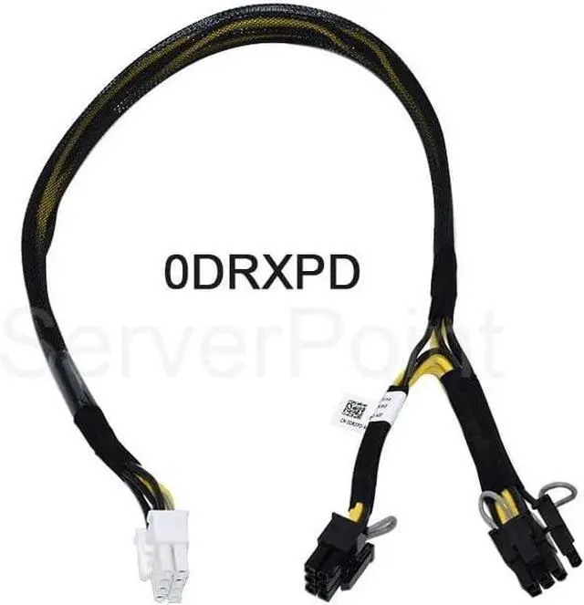 Alt view image 2 of 3 - Well Tested X7C1K GPU Power Supply Module Expansion Board with Cable DRXPD for Poweredge T630 T640