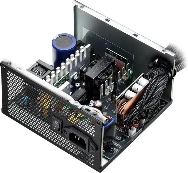 Alt view image 4 of 6 - XPG KYBER 850W 80 Plus Gold Gamer Power Supply KYBER850G-BKCUS